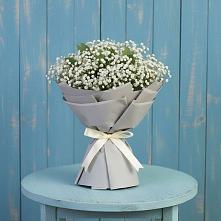 Букет цветов из:  Гипсофила в Горном Новосибирской области