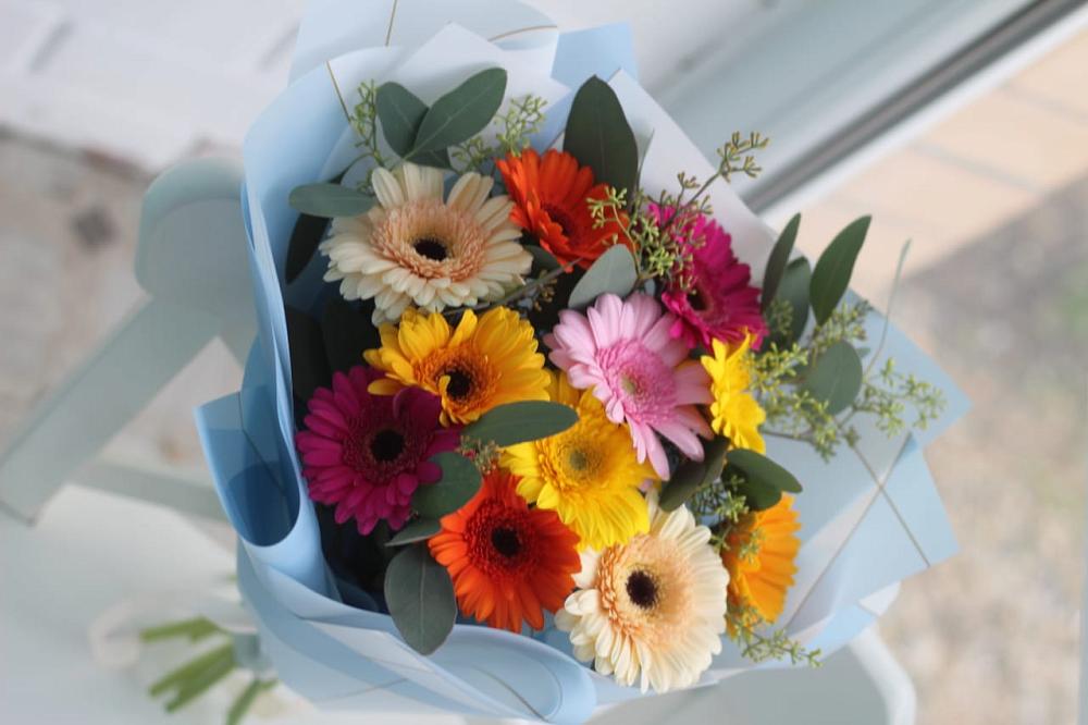 Букет цветов из: Герберы в Горном Новосибирской области