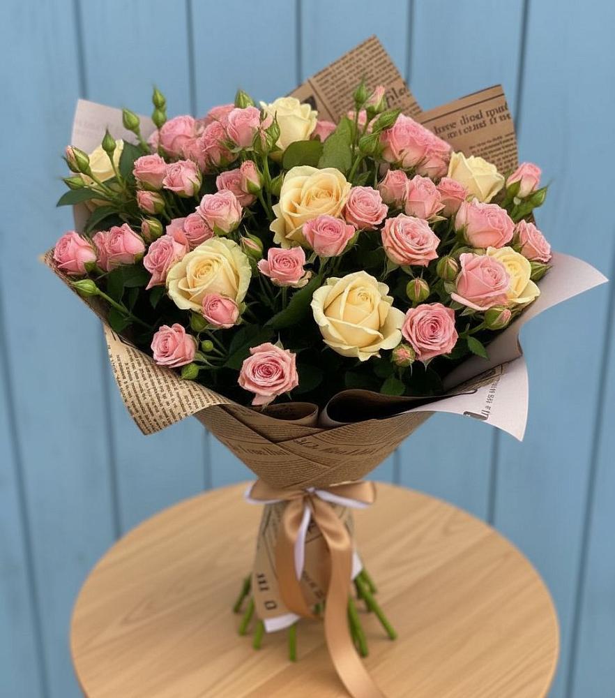 Букет цветов из: Розы в Горном Новосибирской области