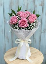 Букет цветов из:  Розы #REPLACE_PRED# Горном Новосибирской области