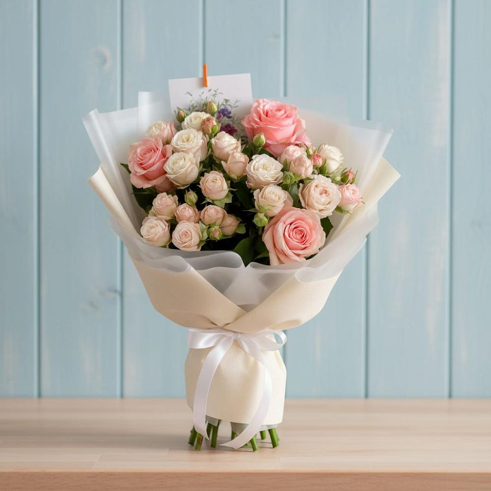 Букет цветов из: Розы в Горном Новосибирской области