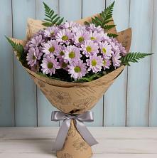 Букет цветов из:  Хризантемы в Горном Новосибирской области