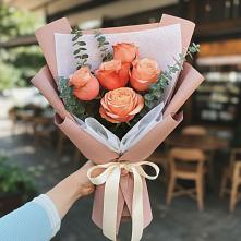 Букет цветов из:  Розы #REPLACE_PRED# Горном Новосибирской области