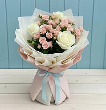 Букет цветов из:  Розы #REPLACE_PRED# Горном Новосибирской области