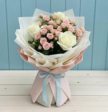 Букет цветов из:  Розы в Горном Новосибирской области