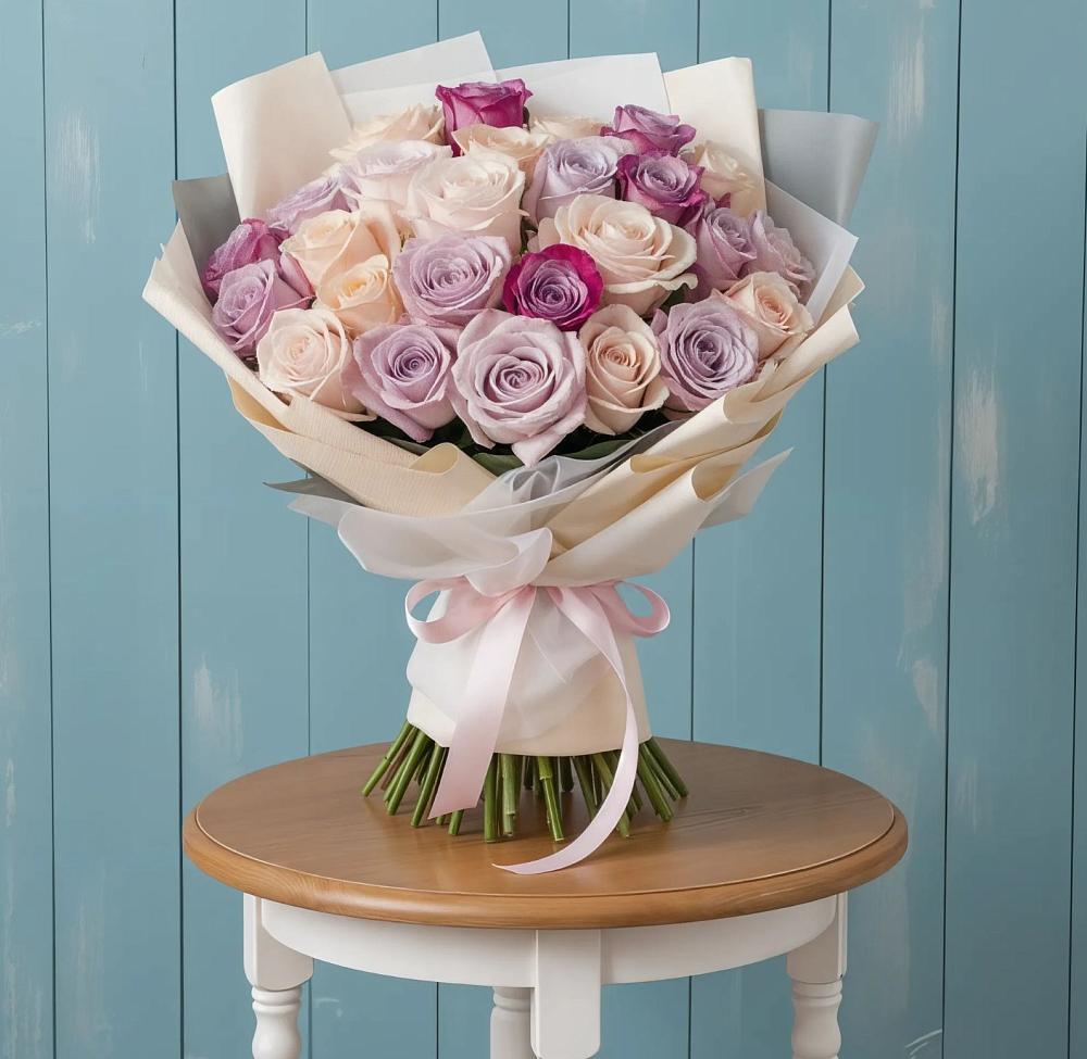 Букет цветов из: Розы в Горном Новосибирской области