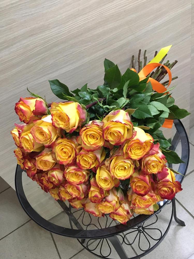 Букет Желтые розы в Горном Новосибирской области