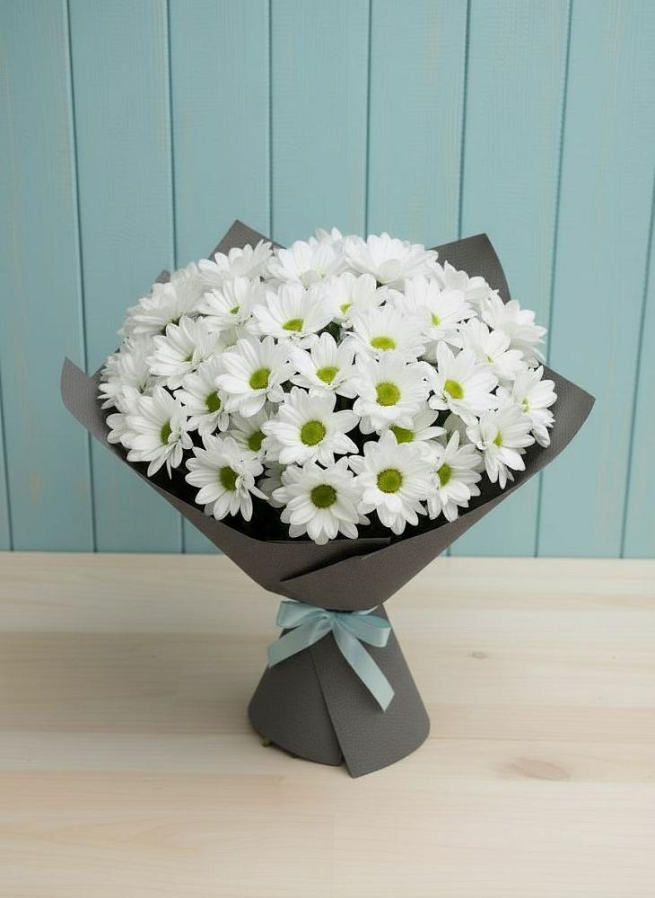 Букет цветов из: Хризантемы в Горном Новосибирской области