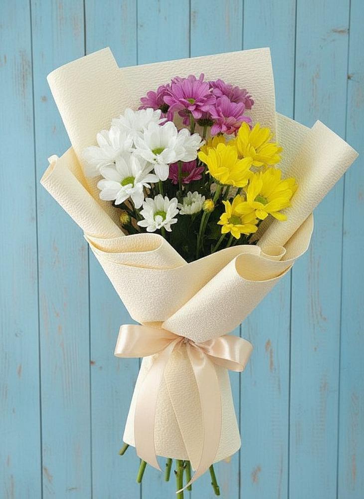 Букет цветов из: Хризантемы в Горном Новосибирской области