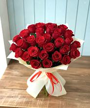 Букет 29 Красных роз в Горном Новосибирской области