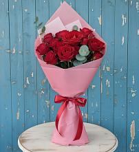 Букет цветов из:  Розы в Горном Новосибирской области
