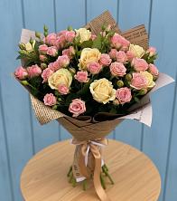 Букет цветов из:  Розы в Горном Новосибирской области