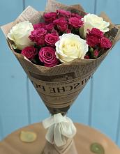 Букет цветов из:  Розы в Горном Новосибирской области