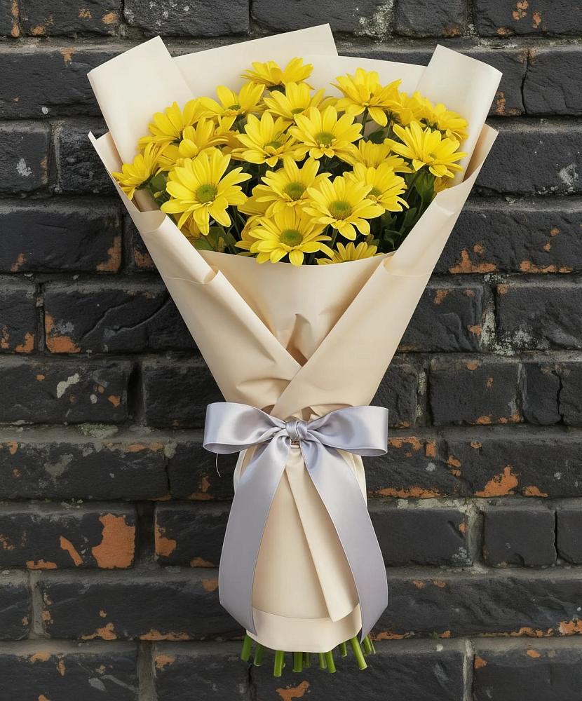 Букет цветов из: Хризантемы в Горном Новосибирской области