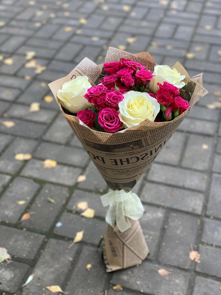 Букет цветов из: Розы в Горном Новосибирской области