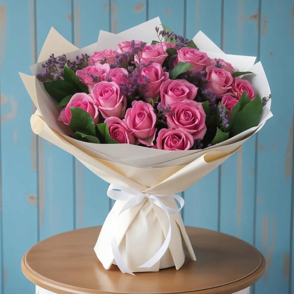 Букет цветов из: Розы в Горном Новосибирской области