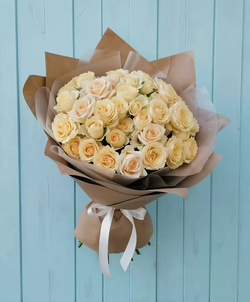 Букет Кремовое облако в Горном Новосибирской области